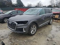 Salvage cars for sale at Madisonville, TN auction: 2023 Audi Q7 Premium Plus