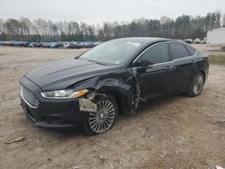 Salvage cars for sale at Charles City, VA auction: 2013 Ford Fusion Titanium