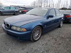 BMW 530 I Automatic salvage cars for sale: 2002 BMW 530 I Automatic