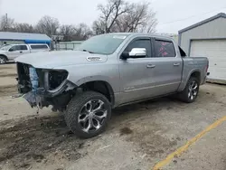 Vehiculos salvage en venta de Copart Wichita, KS: 2019 Dodge RAM 1500 Limited