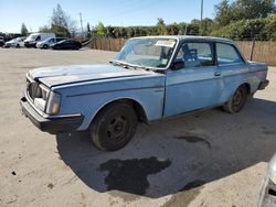 Volvo 242 dl salvage cars for sale: 1983 Volvo 242 DL