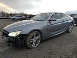 Salvage cars for sale from Copart Duryea, PA: 2012 BMW 650 I
