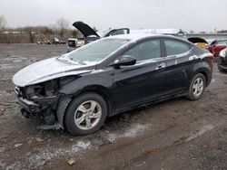 Salvage cars for sale from Copart Columbia Station, OH: 2014 Hyundai Elantra SE