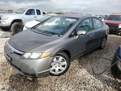 Honda Civic LX salvage cars for sale: 2008 Honda Civic LX