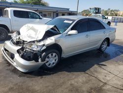 Salvage cars for sale at Orlando, FL auction: 2003 Toyota Camry LE