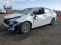 Salvage cars for sale at San Diego, CA auction: 2018 Toyota Prius