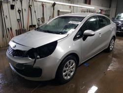 KIA Rio LX salvage cars for sale: 2013 KIA Rio LX