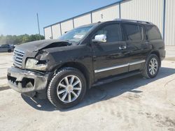 Salvage cars for sale from Copart Apopka, FL: 2009 Infiniti QX56