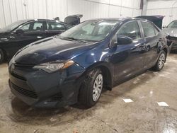 Salvage vehicles for parts for sale at auction: 2019 Toyota Corolla L