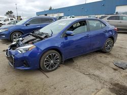 Vehiculos salvage en venta de Copart Woodhaven, MI: 2016 Toyota Corolla L