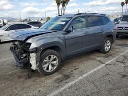 Salvage cars for sale at auction: 2020 Volkswagen Atlas SE