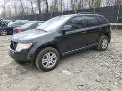 Salvage cars for sale from Copart Waldorf, MD: 2010 Ford Edge SE