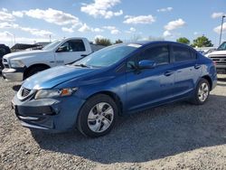 Honda salvage cars for sale: 2015 Honda Civic LX