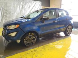 Ford salvage cars for sale: 2020 Ford Ecosport S