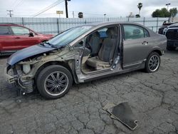 Salvage cars for sale at Colton, CA auction: 2010 Honda Civic LX