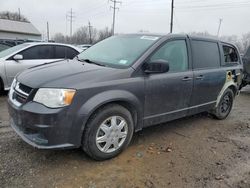 Salvage cars for sale from Copart Columbus, OH: 2018 Dodge Grand Caravan SE