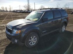 Salvage cars for sale from Copart Montreal Est, QC: 2008 Mazda Tribute S