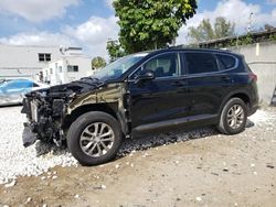 Hyundai salvage cars for sale: 2019 Hyundai Santa FE SE