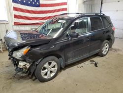 Salvage cars for sale at Lyman, ME auction: 2014 Subaru Forester 2.5I Limited