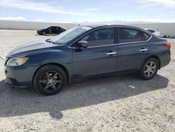 Nissan Sentra S Vehiculos salvage en venta: 2016 Nissan Sentra S