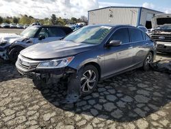 Salvage cars for sale from Copart Vallejo, CA: 2017 Honda Accord LX
