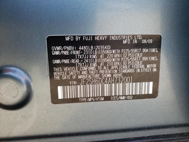 2010 Subaru Forester 2.5X Limited