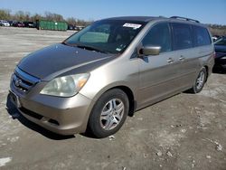 Salvage cars for sale at Cahokia Heights, IL auction: 2005 Honda Odyssey EX