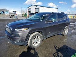 Jeep salvage cars for sale: 2017 Jeep Cherokee Latitude