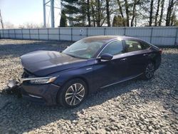 Carros salvage a la venta en subasta: 2018 Honda Accord Hybrid EX