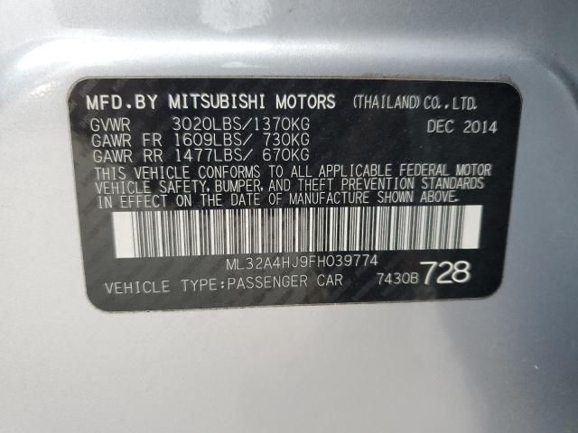 2015 Mitsubishi Mirage ES