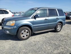 Salvage cars for sale at Antelope, CA auction: 2005 Honda Pilot EXL