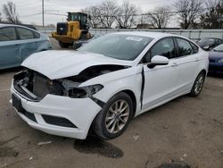 Salvage cars for sale from Copart Moraine, OH: 2017 Ford Fusion SE