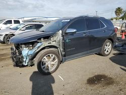 Salvage cars for sale at San Diego, CA auction: 2018 Chevrolet Equinox Premier