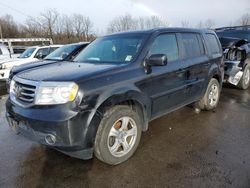 Salvage cars for sale at Marlboro, NY auction: 2015 Honda Pilot EX