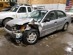 Honda Civic salvage cars for sale: 2001 Honda Civic LX