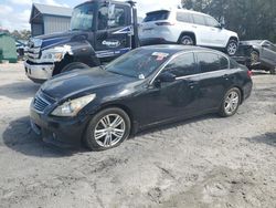 Salvage cars for sale from Copart Midway, FL: 2013 Infiniti G37 Base