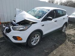 Ford Escape S salvage cars for sale: 2018 Ford Escape S