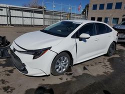 Salvage cars for sale from Copart Littleton, CO: 2022 Toyota Corolla LE