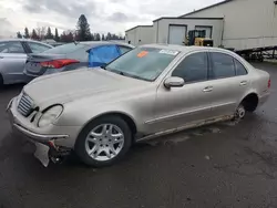 Salvage cars for sale from Copart Woodburn, OR: 2003 Mercedes-Benz E 320