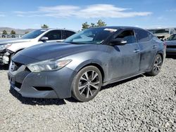 Salvage cars for sale at Reno, NV auction: 2018 Nissan Maxima 3.5S