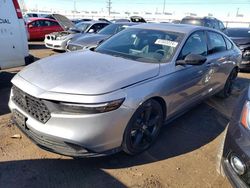 Salvage cars for sale at Elgin, IL auction: 2023 Honda Accord Hybrid SPORT-L