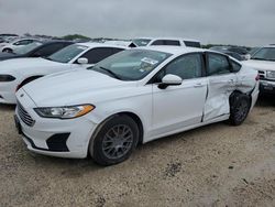 Salvage cars for sale at San Antonio, TX auction: 2019 Ford Fusion S