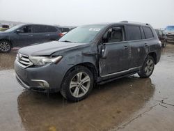Salvage cars for sale from Copart Grand Prairie, TX: 2011 Toyota Highlander Limited