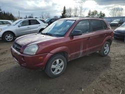 Salvage cars for sale from Copart Bowmanville, ON: 2007 Hyundai Tucson GLS