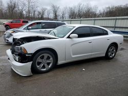 Salvage cars for sale from Copart Ellwood City, PA: 2012 Dodge Charger SXT