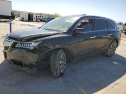 Salvage cars for sale at Grand Prairie, TX auction: 2014 Acura MDX Technology