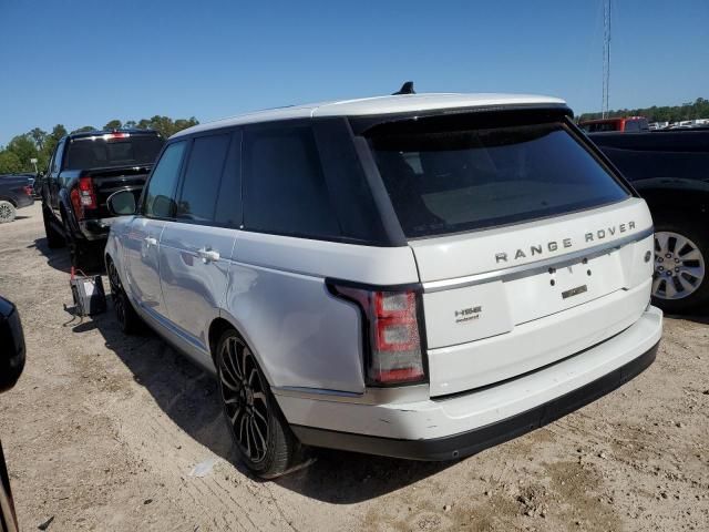 2016 Land Rover Range Rover HSE