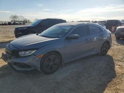 Salvage cars for sale from Copart Haslet, TX: 2019 Honda Civic EX