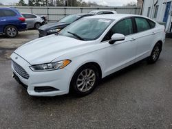 Salvage cars for sale at Montgomery, AL auction: 2015 Ford Fusion S