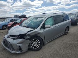 Toyota Sienna XLE salvage cars for sale: 2019 Toyota Sienna XLE